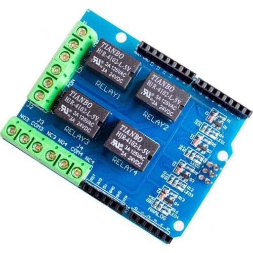 4 way 5v relay module control board expansion board SUNLEPHANT