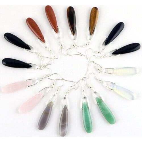 925 sterling silver opal jewelry drop-shaped creative earrings ladies party fashion earrings gift charm high jewelry