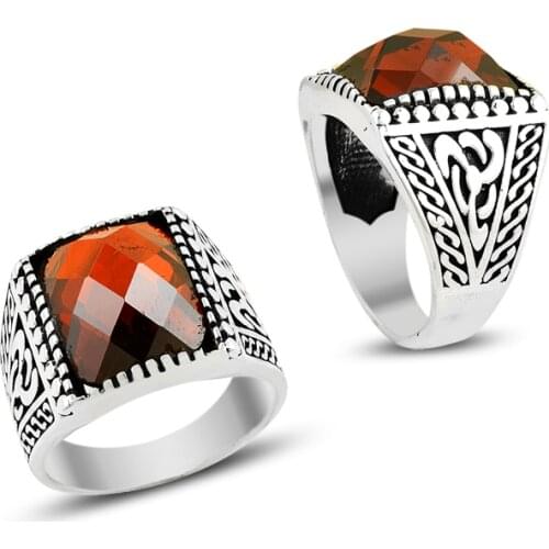 925 Silver Special Anatolian Designed Rings for Men