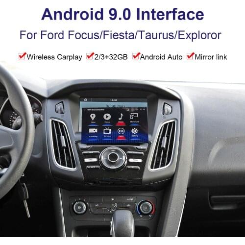 Android system car GPS navigation Video interface for Ford Focus/Fiesta/Taurus/Exploror multimedia player Youtube, Carplay