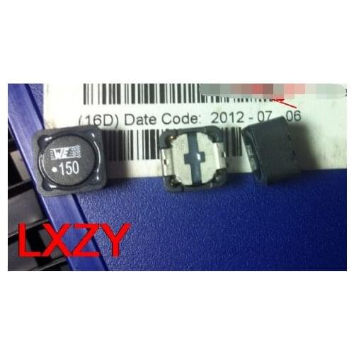 Free Shipping 10PCS/lot 744770115 WE 150 15UH 6A 12X12X8MM W E manufacturers patch shielding power inductor