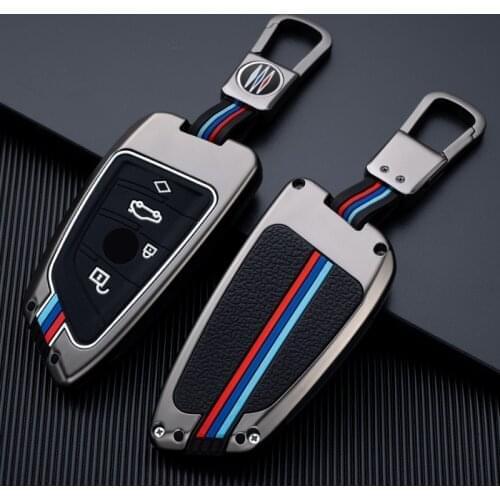 Car Key Case Cover Key Bag For Bmw F20 G20 G30 X1 X3 X4 X5 G05 X6 Accessories Car-Styling Holder Shell Keychain Protection