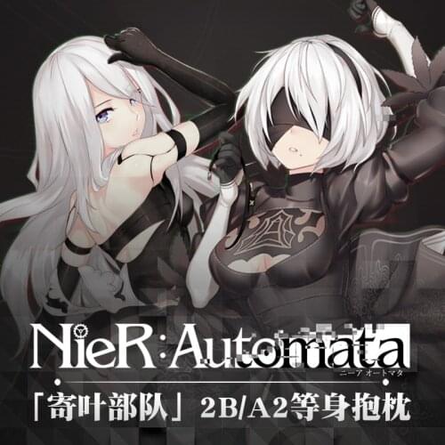 Game NieR:Automata YoRHa No.2 Type B Girl Dakimakura Hugging Body Pillow Case Cushion Cover Otaku Bedding Pillow Cover Cosplay