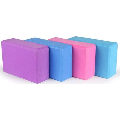 Fitness tool EVA Yoga Block Pilates Brick Foaming Yoga Pillow Workout Training Tools Stretching Aid Body Shaping Fitness Gear
