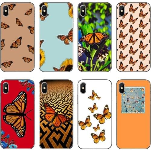 Monarch Butterfly Soft Phone Case For Samsung Galaxy A70 A60 A50 A40 A30 A10 A9 A7 A5 A3 A8 A6 Plus 2018 2017 2016