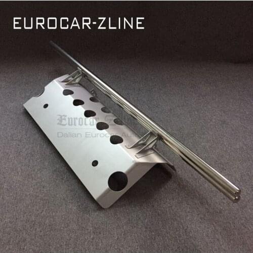 H Stainless steel 4x4 wide style MB G class W463 rear guard plate G500 G550 G55 G63 G65 rear bumper guard skid plate with bar