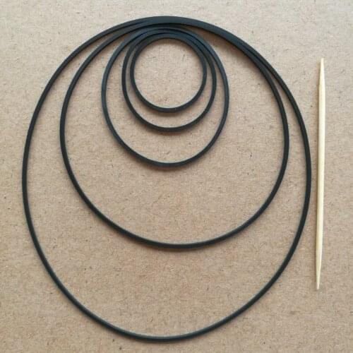 Tape Recorder Belt for Walkman Repeater Cassette Counter Tape Drive Belt 1mm Section Drive Belt