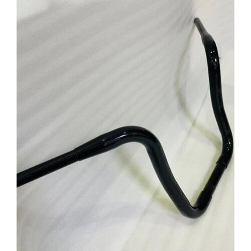 Motorcycle 1.5 inches handlebar For Harley Road King Fat boy classic deluxe Modified gangster turn back to increase handlebars