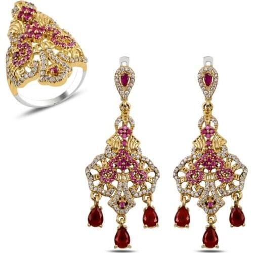 Silverlina Silver Zircon Stone Authentic Set