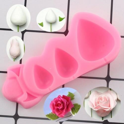 Rose Cones Thorns Silicone Molds Wedding Cake Border Fondant Cake Decorating Tools Candy Polymer Clay Chocolate Gumpaste Moulds