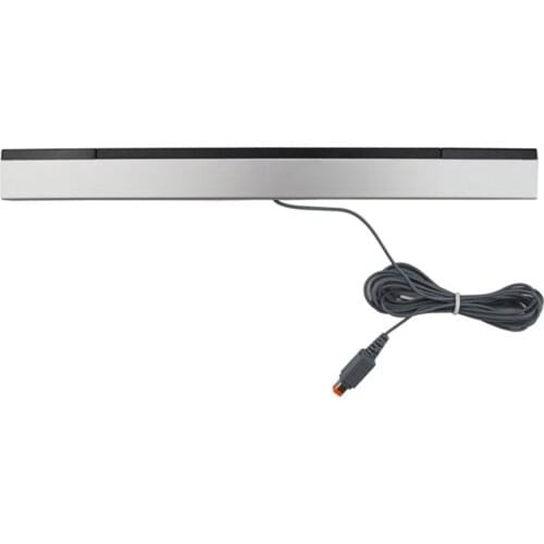 Replacement Infrared TV Ray Wired Remote Sensor Bar Reciever Inductor for Wii Console