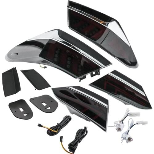 Smoked LED Tail Lights For Toyota Camry 2018 2019 2020 Rear Lamps Assembly