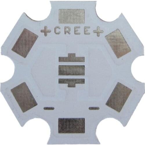 CREE High Power XP/XT Series XTE XPG XPE XPL 3535 20mm Aluminum PCB Circuit Board Hexagon Aluminum Substrate
