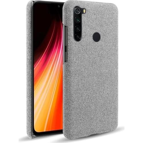 Cloth Cases For Xiaomi Redmi Note 8T Case Slim Retro Cloth Hard Phone Cover for Xiomi Redmi Note 8 pro 8T 8 T Coque Funda Capa