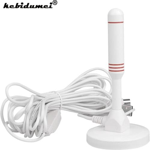 Top HD Digital TV Antenna Indoor Amplified 1080P HDTV With Amplifier VHF/UHF 200 Mile HDTV Antenna Aerial HD Digital TV Signal