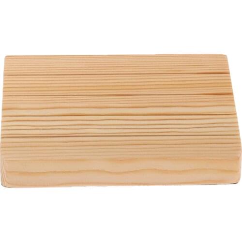 Trapezoid Wooden Playing Card Base Holder Organizer For Kids Adults