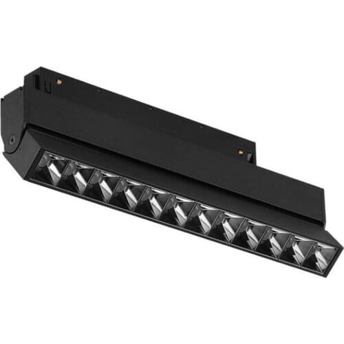 6W 12W 24W LED Recessed Magnet Track Lights DC48V Led Lamps Magnetic Rail Ceiling System For Indoor Track Lighting