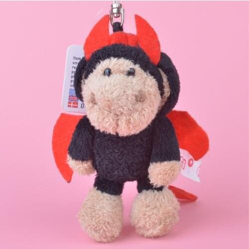 1 Pcs Devil Sheep Small Plush Pendant Toy, Kids Doll Keychain / Keyholder Gift Free Shipping