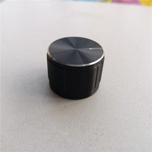 10pcs aluminum plastic knob potentiometer knob 21*15*6mm potentiometer cap Volume knob switch cap Encoder Ballast lighting knob