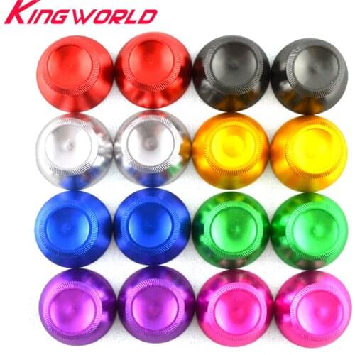 10pcs Universal Thumbstick Mushroom Cap Aluminum Alloy Metallic Metal Analog Joystick Stick For PS4 for Xbox O360 Controller
