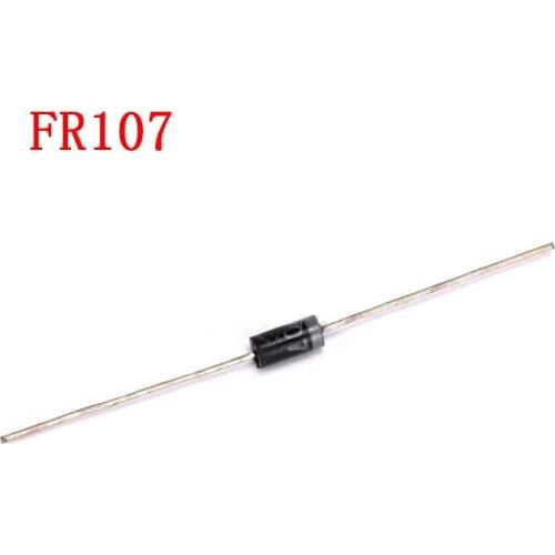 100PCS Rectifier Diode FR107 1A 100 0V DO-41 fr107