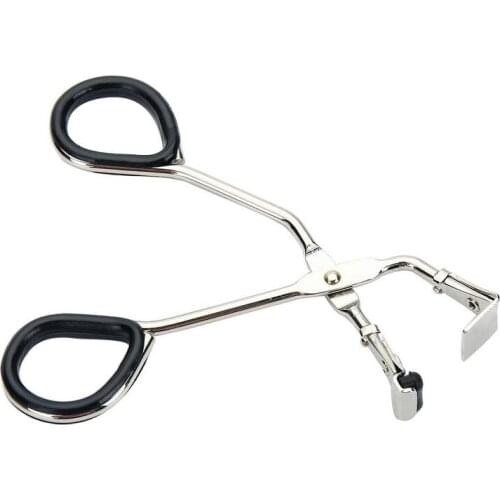 100pcs Professional Eyelash Curler Folded False Eyelash Aids Nature Curl Steel Eyelashes Curling Clip Small Make-Up Tools