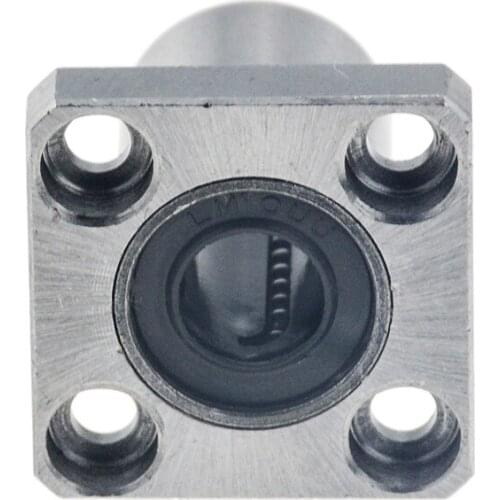 2pcs/lot Free shipping LMK6UU 6mm flange linear bearing CNC Flange Linear Bush