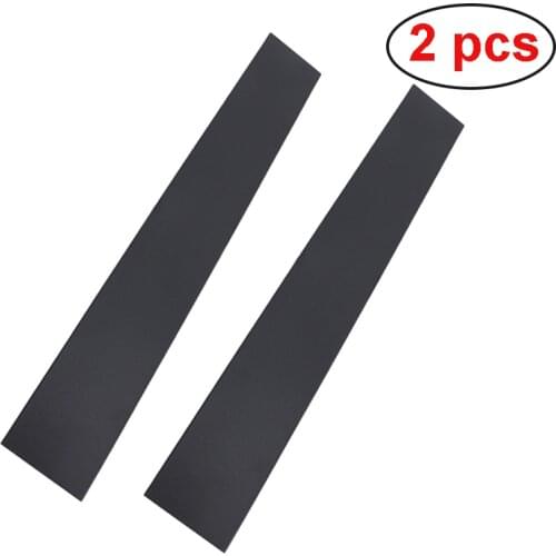 2PCS Front Windshield Outer B Pillar Trim Door Molding For Driver and Passenger Side for 2008-2016 Chrysler Town and Country