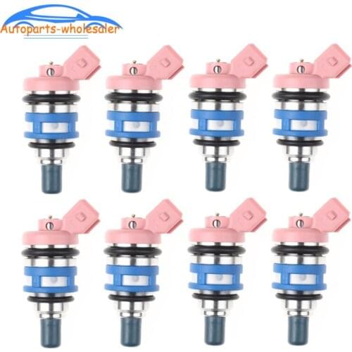 8 PCS 16600-85E06 1660085E06 For Nissan Maxima II (J30) 3.0 i Saloon 1988-1994 Fuel Injector 16600-21V02/1660085E01/1660085E05