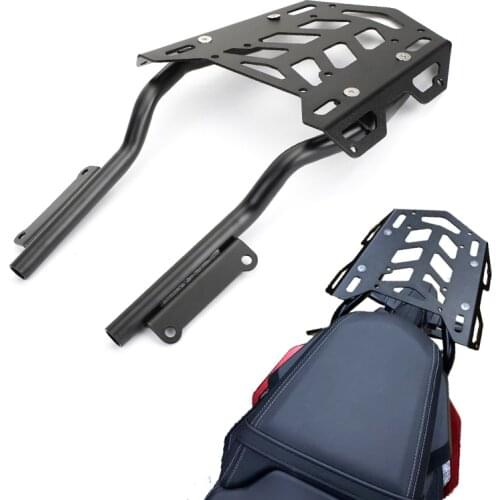 Areyourshop for Honda CBR650R CB650R 2019-2020 Black Rear Top Case Carrier Luggage Rack Motorcycle Accessories