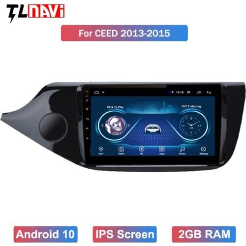 Android 10 IPS 9" Car Multimedia Player WIFI Bluetooth GPS Navigation For 2012 2013 2014 Kia Ceed LHD Wifi Head Unit