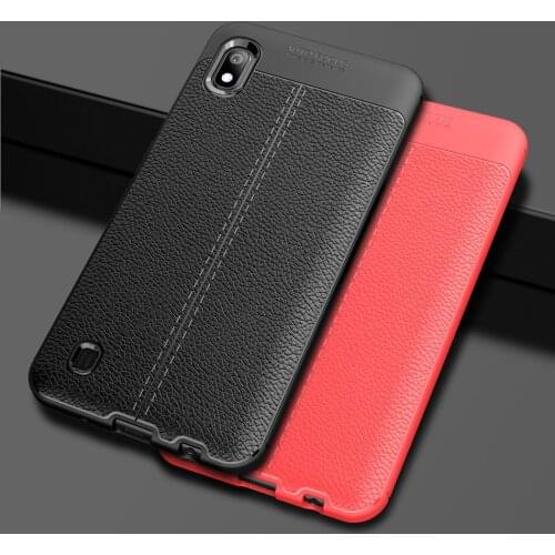 A10 Soft TPU bumper Case for Samsung Galaxy A10 case cover dermatoglyph back Cover for Galaxy A10 shell Capa Fundas