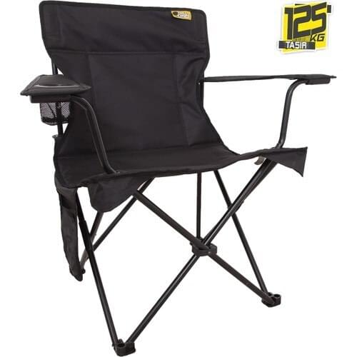 Funky Chaırs V2 Black Luxury Camping Chair