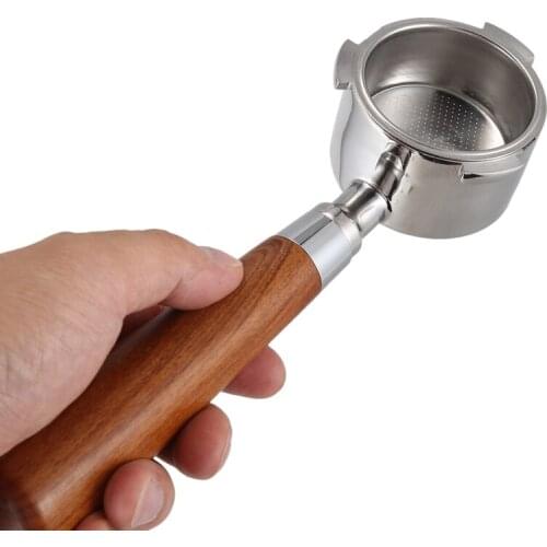 Coffee Bottomless for Delonghi EC680/EC685 Filter 51MM Stainless Steel Replacement Filter Basket Coffee Accessories Reusable