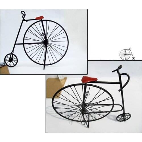 Handmade1839 Classical Metal Bicycle Model Nostalgia Vintage Bicycle Bike Model