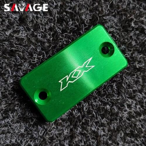 Front Brake Reservoir Cover For KAWASAKI KX 65 80 85 100 125 250 500 250F 450F KLX Motorcycle Oil Fluid Cap KX100 KX250 KX450 F