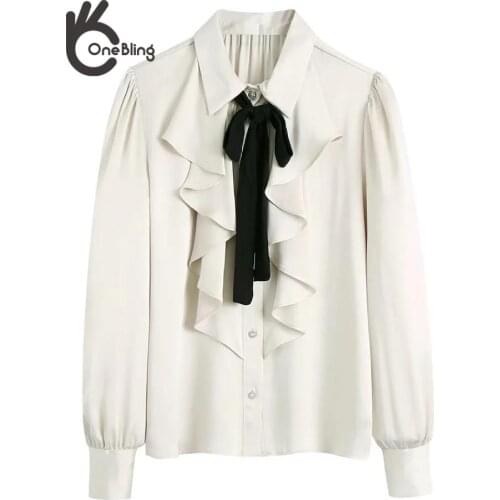 Бежевые блузки ONEBLING China At AliExpress