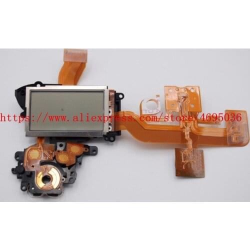 Original Top cover LCD with Flex cable FPC For Nikon D800 /D800E Camera Replacement Unit Repair parts