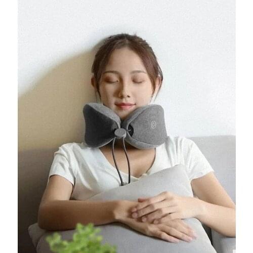 LF Neck Massage Pillow Neck Relax Muscle Therapy Massager Sleep pillow for office/home and travel For Birthday Gift
