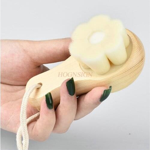 Hand wash brush soft brush wash nose brush deep cleansing blackhead cleansing instrument pores Qing Hao face brush to go