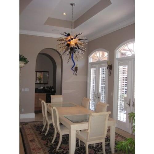 120v/240v LED Bulbs Fashionable Patterns Modern Chihuly Glass Chandelier Lighting