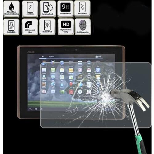 Tablet Tempered Glass Screen Protector Cover for Asus Eee Pad Transformer TF101 - Ultra-thin Screen Film Protector Guard Cover