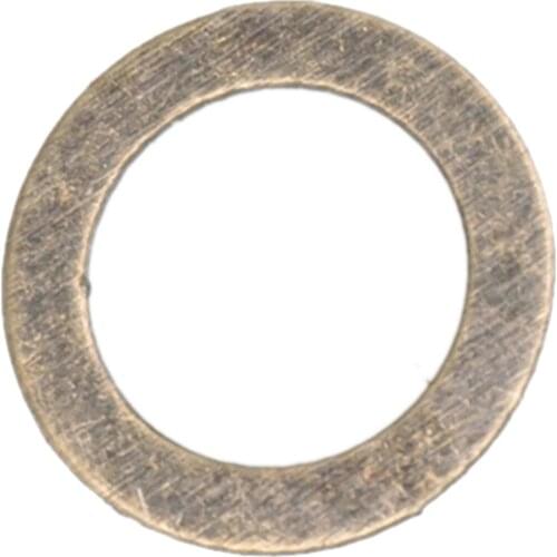 10/set Wear-resistant Thread 3/8 inch Nuts Lock Washers for Guitar Bass Parts Accessories