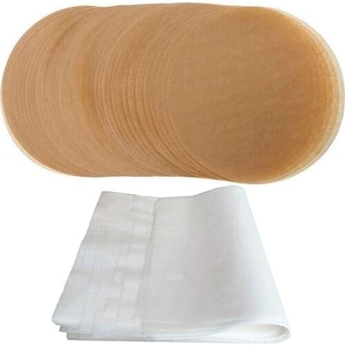 100X Unbleached Parchment Paper Cookie Baking Sheets,7 Inch & 500 Sticks/Packaged Food Wrapping Paper