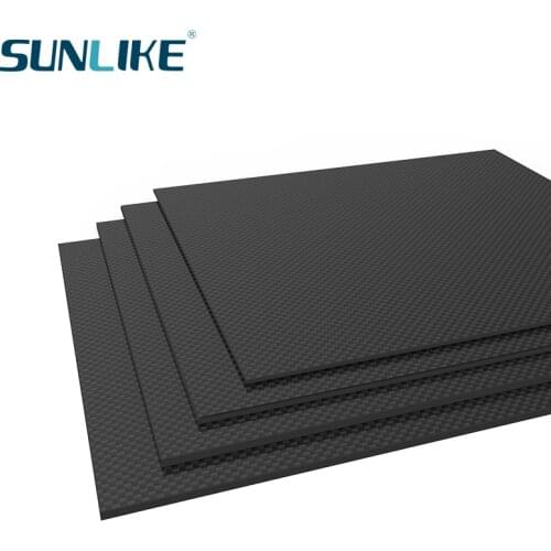 75MM X125MM Matte Surface Plain Twill Pure Carbon Fiber Plate Panel Board Sheet 0.2mm- 6mmThickness Composite Hardness Material