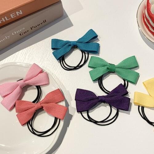 Butterfly Elastic Hair Bands For Girls Bow Hair Accessories Children Party Show Hair Styling Tools Headdress Hair Wear