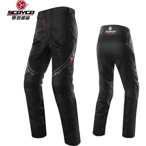 2019 Summer New SCOYCO motorcycle riding pants Moto racing trousers spring breathable wear-resistant made of Oxford cloth P027-2