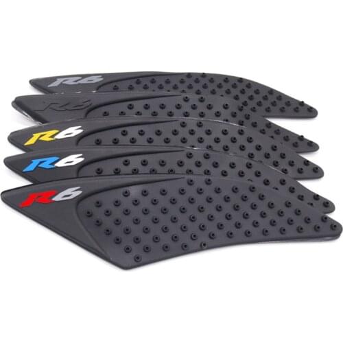 For Yamaha YZF R6 2017 2018 2019 For Yamaha R6 Sticker Motorcycle Fuel Tank Pad Anti slip R6 Stickers Knee Grip Side Decals