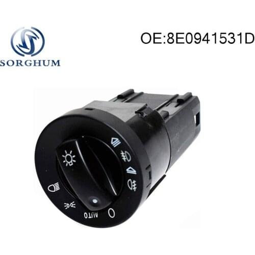 AUTO Headlight Foglight Switch Cover Button 8E0941531D 8E0941531B For AUDI A4 Avant Cabriolet B6 B7 2001-2008