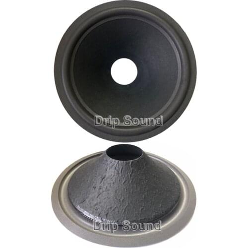 12" inch 295mm 65mm Core Speaker Cone Paper Basin Woofer Drum Paper Foam Edge Trumper Bass Repair Parts